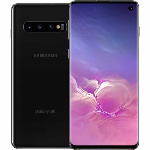 buy Cell Phone Samsung Galaxy S10 SM-G973U 128GB - Prism Black - click for details